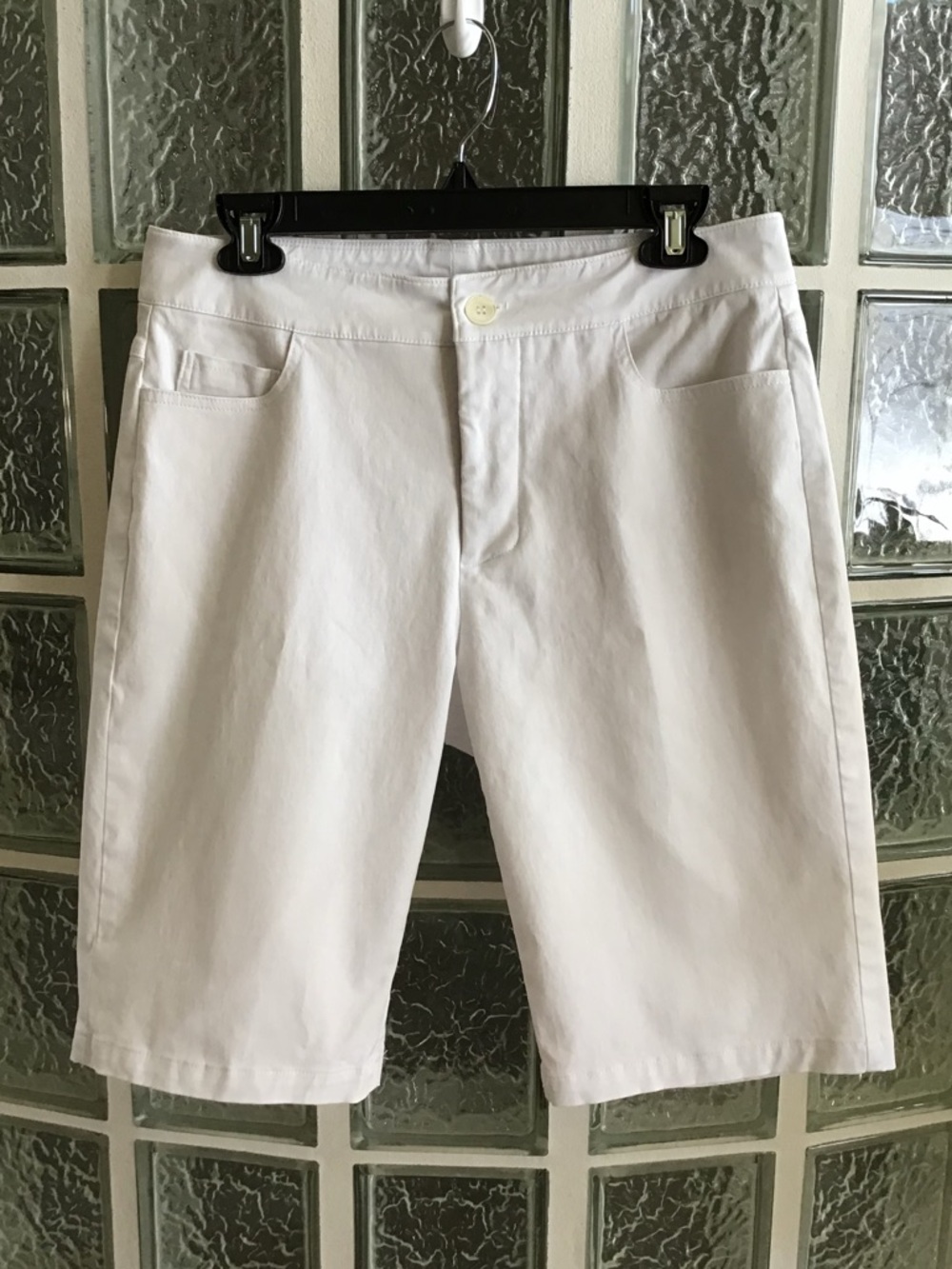 White Bermuda Shorts